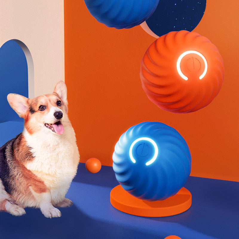 Dog Jumping Ball Toy –  Rechargeable Chew & Training Ball