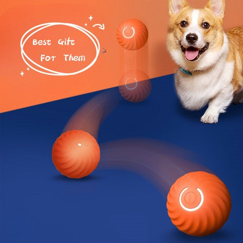 Dog Jumping Ball Toy –  Rechargeable Chew & Training Ball